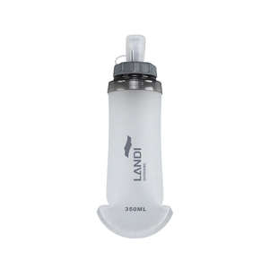 Bouteille d'eau de cyclisme de qualité supérieure-ouverture large, compatible avec la cage PP compressible - Product Image 2