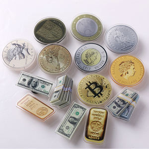 Gesper Dekoratif Universal untuk Pakaian dan Sepatu, Desain Kustom, Bahan Karet, Motif Dollar Australia, Pound Sterling, Euro, Cocok untuk DIY - Product Image 2