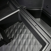 Organisateur de coffre de voiture, boîte de rangement pour BYD Sealion 06 DM-i EV 2025, sur mesure, en ABS, bac de rangement latéral pour coffre arrière, accessoires automobiles