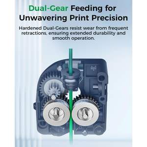 Kit de extrusor Creality K2 SE 80N con diseño de doble engranaje para accesorios de impresora 3D - Product Image 5
