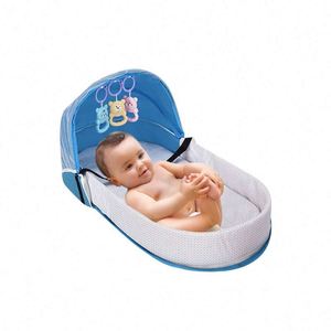 Échantillon Gratuit 2023 Nouveau Sac à Langer Portable de Voyage Lit Bébé Sac à Dos Maman Sac à Main Poussette Suspendu avec Jouets et Accessoires - Product Image 6