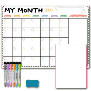 Whiteboard Magnetic Dry Wipe <strong>Board</strong> Self Adhesive Home <strong>Kitchen</strong> Fridge Shopping List and Office <strong>Notice</strong> <strong>Board</strong> - Product Image 3