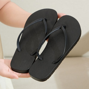 <span class=keywords><strong>Chanclas</strong></span> <span class=keywords><strong>de</strong></span> <span class=keywords><strong>mujer</strong></span> personalizadas para uso al aire libre, zapatillas <span class=keywords><strong>de</strong></span> playa antideslizantes <span class=keywords><strong>de</strong></span> alta sensación <span class=keywords><strong>de</strong></span> color sólido <span class=keywords><strong>de</strong></span> verano - Product Image 2