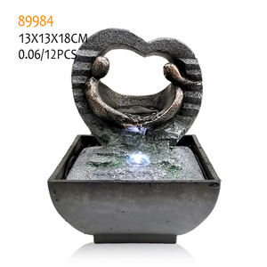 Fuente <span class=keywords><strong>de</strong></span> <span class=keywords><strong>Agua</strong></span> Pequeña <span class=keywords><strong>de</strong></span> Poliresina para Decoración <span class=keywords><strong>de</strong></span> Interiores - Product Image 6