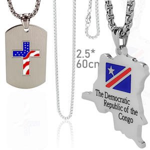 מותאם אישית 2024 כוכב נירוסטה מצופה זהב כוכב נירוסטה של שרשרת דוד עבור גברים בסגנון וינטג - Product Image 6