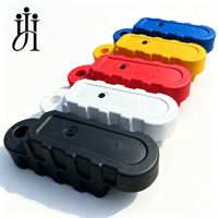Mini Barrière de Piste en Plastique DIY pour Voiture RC de Drift et Karting, Protection Anti-Collision pour Course Télécommandée, Remplissable d'Eau, Protection IP66