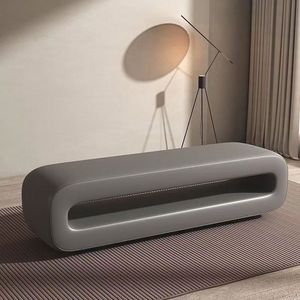 <b>Light</b> Luxury Shoe Changing Stool Clothing Store Reception Hotel Rest Sofa Stool Bedroom <b>Bed</b> Stool - Product Image 2