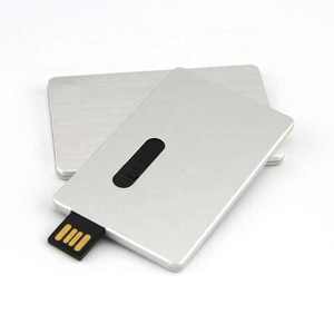 Mới tùy chỉnh bán buôn kim loại thẻ USB Key 4GB đến 64GB USB ổ đĩa flash USB2.0 3.0 tín dụng/thẻ ngân hàng 16GB 64GB năng lực có sẵn - Product Image 2