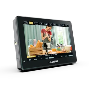 Lilliput 7 Inch Hoge Helderheid 2000Nits 4K Touch Control Monitor 3G-SDI Hdmi Camera Monitor Met Golfvorm & Auto dimmen