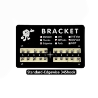 Crochets Roth/MBT 345, mini-brackets orthodontiques standard avec tube buccal non convertible pour 1ère molaire, 0.022
