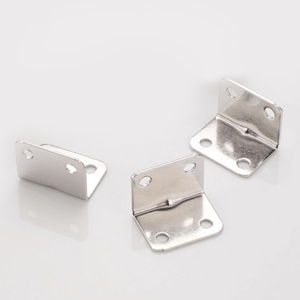 30 supports d'angle en acier inoxydable de 1,4 mm d'épaisseur, à quatre trous, en forme de L, pour la fixation de meubles, tables et chaises - Product Image 4