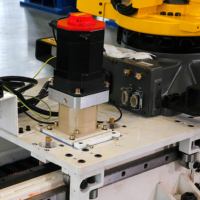 Presse plieuse hydraulique CNC avec contrôleur DA69T, machine de pliage de tôles robotisée