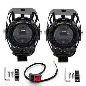 Faros Delanteros Auxiliares para Motocicleta U5, Luces LED de 12V Súper Brillantes, Luces Antiniebla - Product Image 2