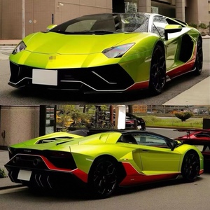 1.52*17M Liquid <strong>Fluorescent</strong> Yellow <strong>Color</strong> Wrap PPF Auto Body <strong>Color</strong> Changing Film <strong>Vinyl</strong> Wrapping Anti Yellowing Ultra Glossy - Product Image 6