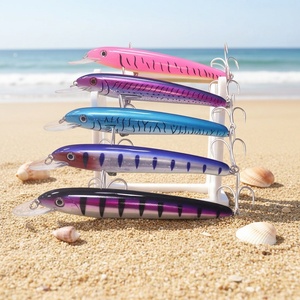 Señuelo de Pesca Láser Pro de 180 mm y 48 g para Pesca en Alta Mar, Señuelo Artificial UV Minnow para Atún, Lubina y Pesca en Agua Salada HMM03 - Product Image 2