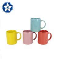 Tasses en céramique émaillée bon marché 7102 11OZ Tasses à café en céramique chinoise pour cadeaux