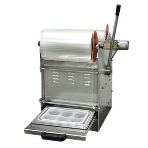 Máquinas Selladoras de Cajas de Plástico Personalizadas para Empaquetado Comercial, Máquina Manual de Sellado de Tazones para Comida Rápida - Product Image 3