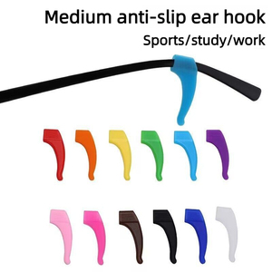Attaches de lunettes antidérapantes de haute qualité, taille moyenne, pour maintenir les verres, avec crochets d'<span class=keywords><strong>oreille</strong></span> en silicone de sécurité pour le sport - Product Image 3