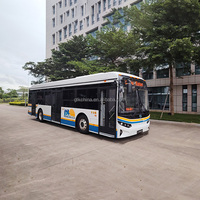 Bus urbain de luxe de 11 m avec 30 sièges à conduite à gauche, bus électrique automatique de 40 places, type de conduite à gauche personnalisé