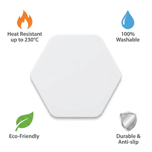 Tapis de cuisson et de pâtisserie en silicone hexagonal de qualité supérieure, doux au toucher et antiadhésif, pour ustensiles de cuisine - Product Image 5