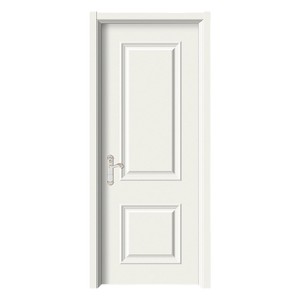 Puerta Interior Tradicional Blanca de MDF con Aislamiento Acústico para Dormitorio - Product Image 1