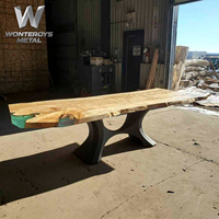 Pied de table en fer de style minimaliste moderne, base de table robuste pour la maison, la cuisine, le salon, le bureau, le restaurant