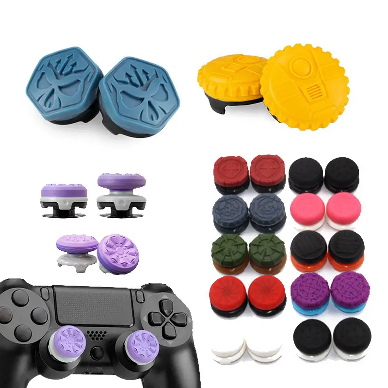 Controller thumbsticks button rubber silicon thumb stick protective joystick grip for PS5 PS4 Xbox one 360 nintendo switch slim