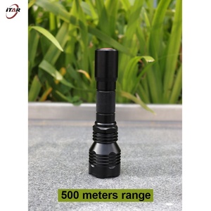 Torcia Tattica <span class=keywords><strong>LED</strong></span> Ricaricabile Personalizzata 20W 2000 <span class=keywords><strong>Lumen</strong></span>, Portata 500 Metri, Impermeabile IP65 - Product Image 4