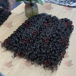 Paquetes de Cabello Virgen Brasileño Ondulado Auténtico de Grado 10A, Cabello Indio Crudo Rizado, Cabello Liso SDD, Venta al por Mayor - Product Image 5