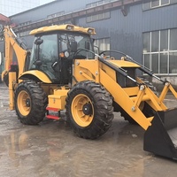 Heißer Verkauf: Caterpillar Chinesischer Hydraulik-Baggerlader 2 Tonnen, kleiner Frontlader mit Yunnei-Motor und Teleskopausleger für Erdbewegungsarbeiten