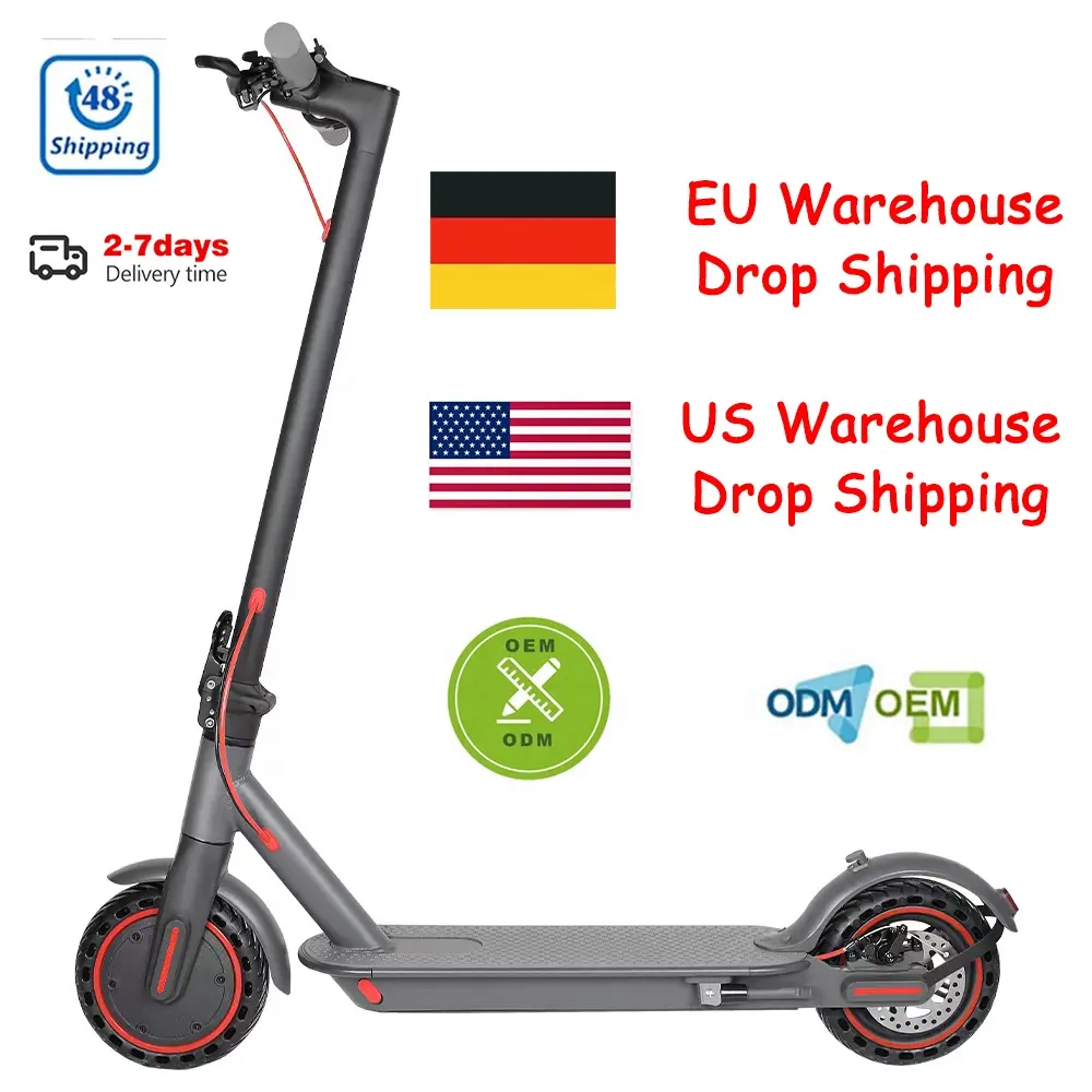 2022 HOT Selling EU Stock Drop Shipping E scooter Elektro Scooter Foldable Xiaomies M365 2 Wheels Scooter Electric For Adults