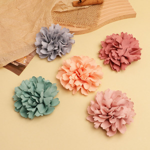 Flor de Camelia 3D Hecha a Mano de Tela de 10cm para Accesorios de Ropa, Cabello, Zapatos, Bolsos, Decoración Primavera 2024, Origen Jinhua - Product Image 2
