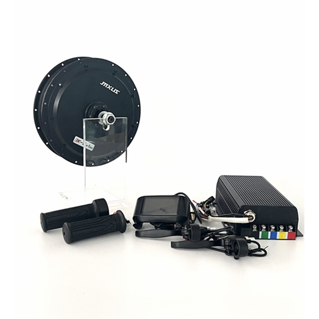 72V 3000W Brushless Motor Kit Temperature Sensing Electric DC 72V Motor with 80A Sine Wave Controller for Go Kart