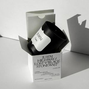 Caja de Regalo de Papel Fabricada en Fábrica con Logotipo para Embalaje de Velas, Caja de Papel Blanca de Lujo para Velas, Caja de Embalaje para Frascos de Velas con Logotipo - Product Image 2