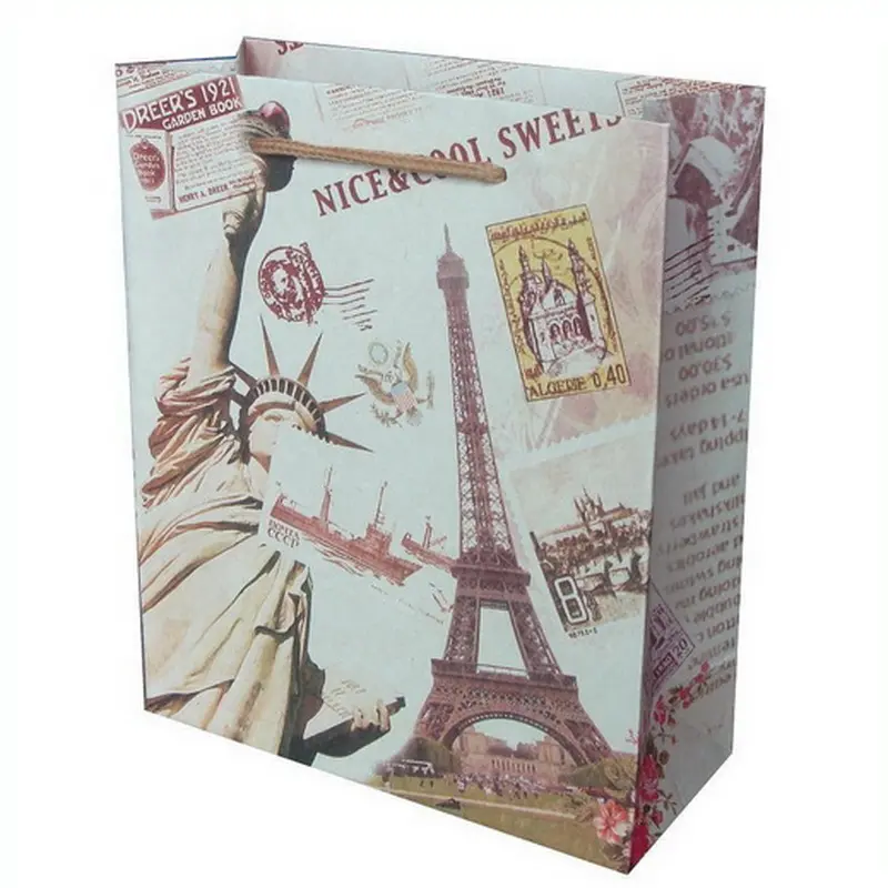 christmas gift presents shopping use christmas paper packaging bag