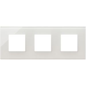 6M 2+2+2 <b>Plate</b> Int71 Milk White Wall <b>Switch</b> 27.1 Cm Length 11.4 Cm Width 3.2 Cm Height - Product Image 1