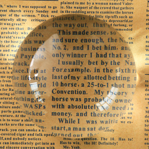 3.9 Inch Acrylic Paperweight Đọc Sách Kính Lúp 5x Dome Magnifier Quang Học Nửa Bóng Ống Kính Với Hộp Quà Tặng Và Pouch 100Mm - Product Image 2