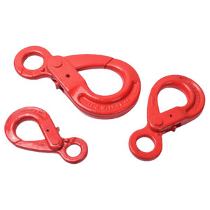 Crotalon an toàn vật lộn móc kẽm xoay tự khóa móc với vòng lặp cho an toàn nâng hàng hóa đồng bằng kết thúc - Product Image 1