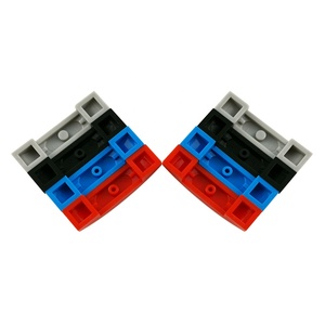 No.93273 mattoni giocattolo compatibili con assemblaggi di plastica con pendenza curva da costruzione - Product Image 3