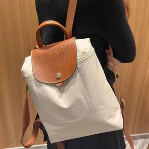 Bolso de Nailon Clásico de Moda 2025 para Mujer, Gran Capacidad, con Cierre, Plegable, Estilo Vintage, para Uso Diario, <span class=keywords><strong>Mochila</strong></span> para Estudiantes - Product Image 1