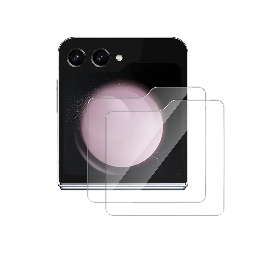 Di alta qualità 0.33mm 9H vetro temperato prezzo di fabbrica per Galaxy Z flip 5 protezione dello schermo