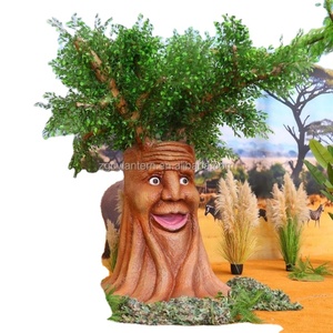 Arbre animatronique parlant de haute qualité, 5 m, résistant aux intempéries, pour intérieur/extérieur, centre commercial, parc à thème, décor personnalisable (bouche/yeux) - Product Image 1