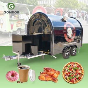 Carrito de Comida Ambulante para Frutas, Charcutería, Café, Boba, Remolque de Belleza, Tienda con Cocina Completa y Ruedas - Product Image 1