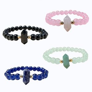 Bracelet en pierre naturelle avec perles de verre colorées – Sagesse et vision claire – Article très demandé à forte marge de profit – Service de regroupement de produits - Product Image 3