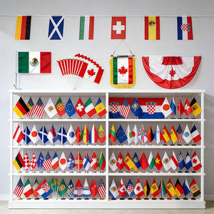 Productos Personalizados al por Mayor para Fanáticos del Fútbol Americano con la Bandera de México, Juego de Fútbol 2026, Juego de Banderas para Fanáticos del Fútbol de México, Estados Unidos y Canadá - Product Image 1