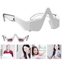 Masseur oculaire portable à vibrations, lunettes de massage oculaire électriques intelligentes, instrument de massage des yeux
