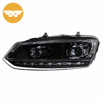 eXenon Projektor-Scheinwerfer für VW Polo 2011-2017, LED-Tagfahrlicht & sequentieller Blinker, Upgrade von Basis- auf High-Spec-Ausstattung, Plug & Play