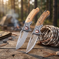 Couteau pliant tactique HL pour la chasse, haute dureté, couteau de poche EDC pour le camping, portable, DIY, objet de collection, cadeau, survie en plein air