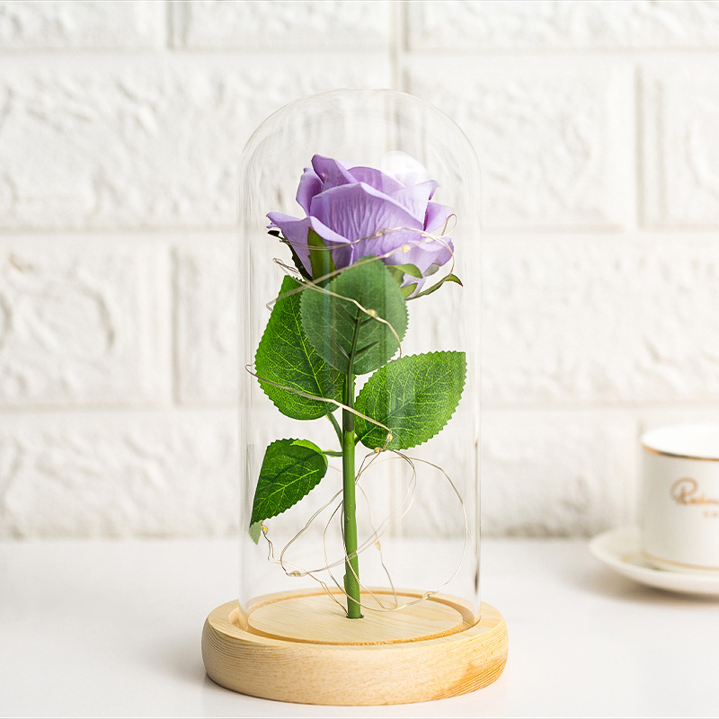 Wooden base-Purple