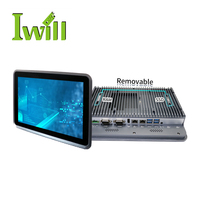 Panel de pantalla táctil industrial sin ventilador impermeable IP65 de 10,1 pulgadas PC I3 10110U I5 I7 en stock